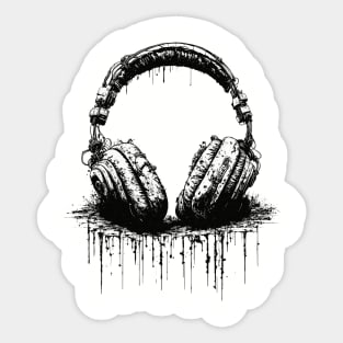 Engraving Design Headphone Sticker